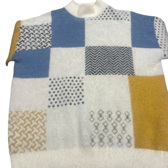 Kerrick Mock-Neck Soft Fuzzy Sweater  J50220 - Picture 11 of 16